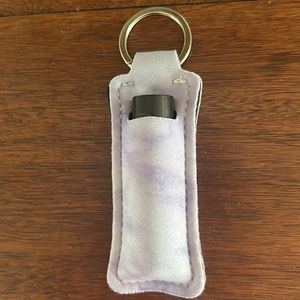 Chapstick Holder Keychain